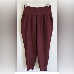 Elegant Maroon Joggers for Women